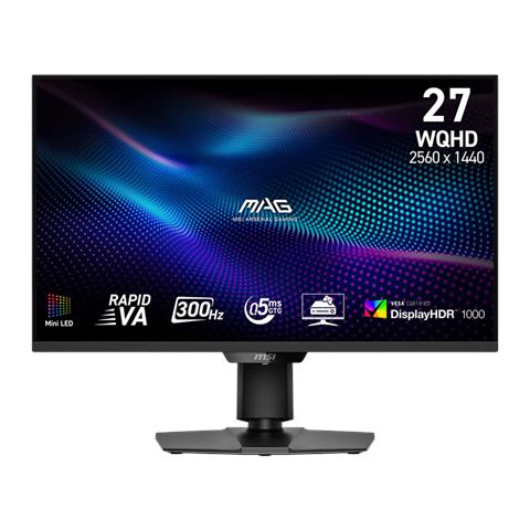 Monitor 27" VA Flat MAG 274QPFDE X30MV Wide Quad HD Tempo di risposta 0.5 ms - Foto 1