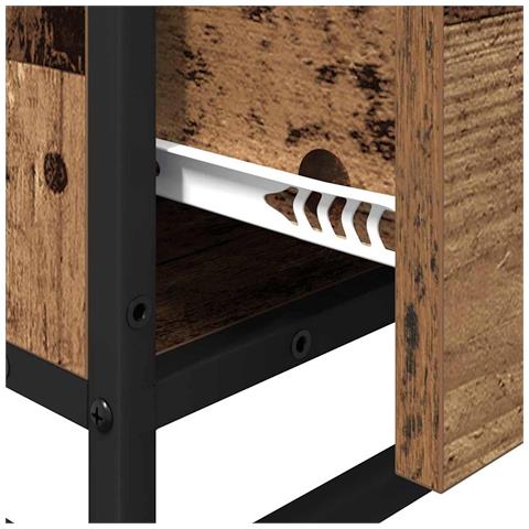 Mobile da Bagno con cassetto Legno vecchio 35 x 37.5 x 100 cm - Foto 9
