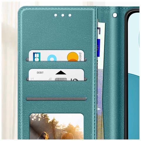 Custodia A Portafoglio Per Oppo Reno 14 / 14f / 14 Fs Con Cinturino Da Polso - Foto 2