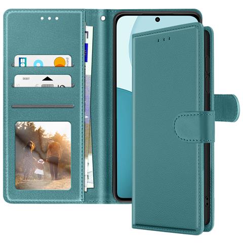 Custodia A Portafoglio Per Oppo Reno 14 / 14f / 14 Fs Con Cinturino Da Polso - Foto 5