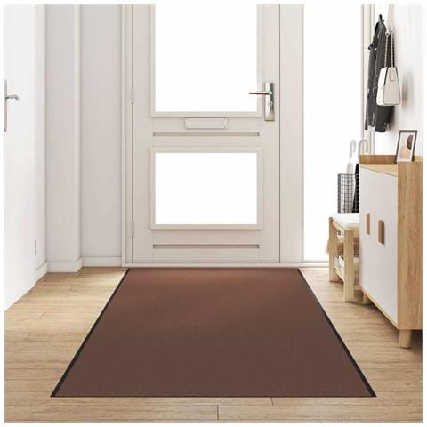 Tappetino Marrone e Nero 120 x 400 cm Polipropilene e vinile - Foto 2