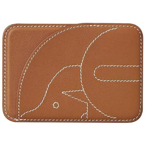Porta Carte Magnetico In Pelle Pu Con Funzione Supporto Brown - Foto 2