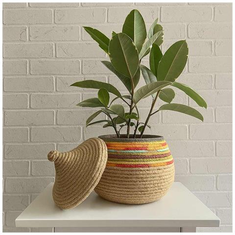 Corda Di Juta 6 Mm X 20 M Fune, Spago Di Canapa Naturale Fai Da Te, Giardino - Foto 2