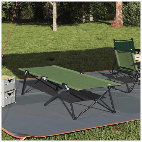 Letto da campeggio pieghevole Amy gialla 206 x 76 x 74 cm - Foto 2