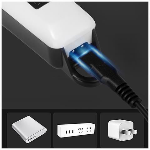 Tagliacapelli Professionale Con Display Lcd, Ricaricabile E Senza Fili - Foto 7