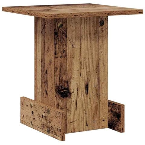 Tavolino Legno vecchio 35,5 x 35 x 40 cm Legno multistrato - Foto 1