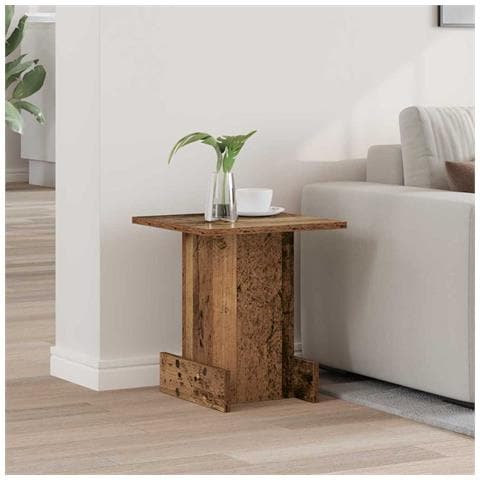 Tavolino Legno vecchio 35,5 x 35 x 40 cm Legno multistrato - Foto 2