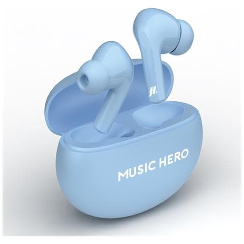 TWS X-BEAT Auricolare True Wireless Stereo (TWS) In-ear Musica e Chiamate Bluetooth Azzurro - Foto 1