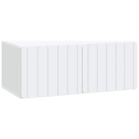 Mobile Porta TV da Muro Bianco 78,5 x 41 x 30 cm - Foto 1