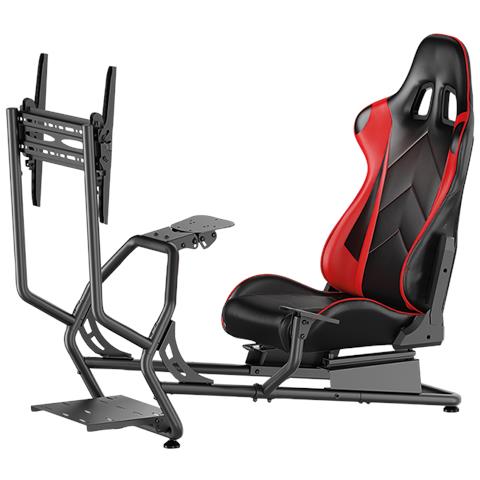 EO0065 sedia per videogioco Sedia per gaming universale Seduta a dondolo (culla) Nero, Rosso - Foto 2