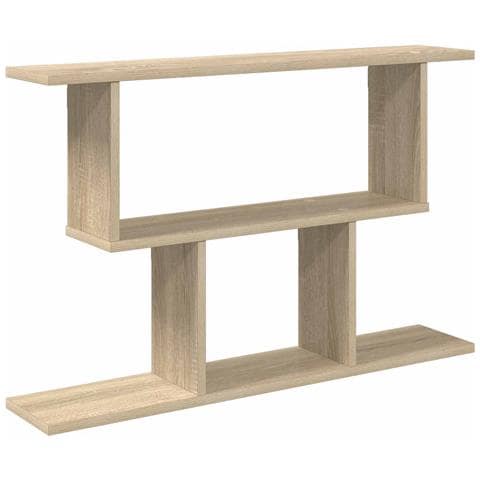 Scaffale da parete Rovere Sonoma 80 x 15 x 50,5 cm - Foto 1
