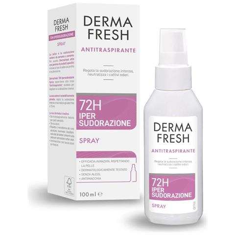 Dermafresh 72 H Ipersududorazione Spray 100 ml - Foto 1