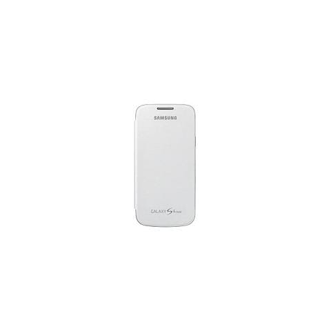 Flip Cover Custodia per Galaxy S4 mini - Bianco - Foto 2