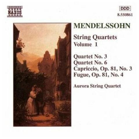 Mendelssohn Felix - Quartetti X Archi Vol. 1: N. 6 Op. 80, N. 3op. 44, Capriccio N. 3 Op. 81, Fuga N. 4 Op. - Foto 1
