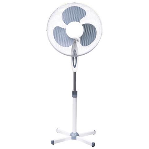 Ventilatore a Piantana Diametro 40 cm Colore Bianco / Grigio - Foto 3