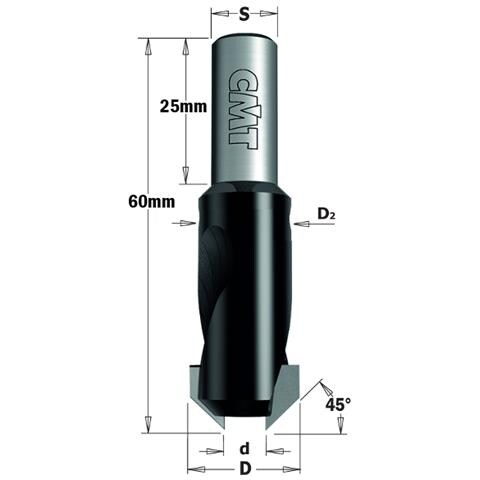 Punta Doppifori Svas. Regolabile Hw Z2 S=8 D=4/12 Dx 521.412.11a - Foto 1