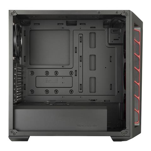 Case MasterBox MB511 Midi Tower ATX 2 Porte USB 3.0 Colore Nero / Rosso - Foto 2