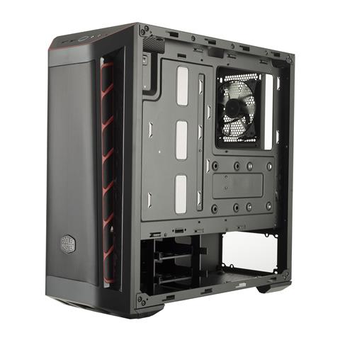 Case MasterBox MB511 Midi Tower ATX 2 Porte USB 3.0 Colore Nero / Rosso - Foto 9