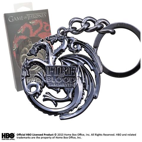 Game Of Thrones Targaryen Sigil Keychain Portachiavi - Foto 1