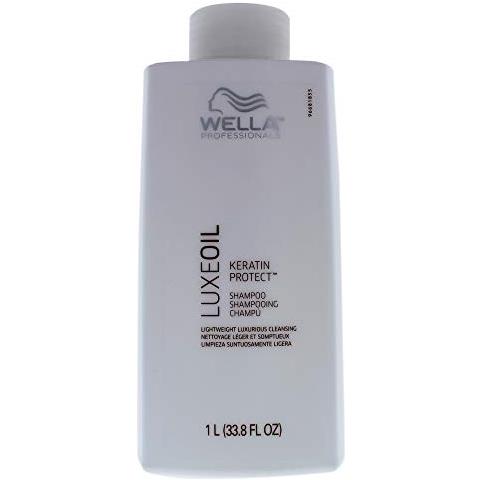 Wella System Professional - Shampoo Luxe Oil Keratine Protect - Linea Sp Luxe Oil Collection - 1000ml - Foto 3