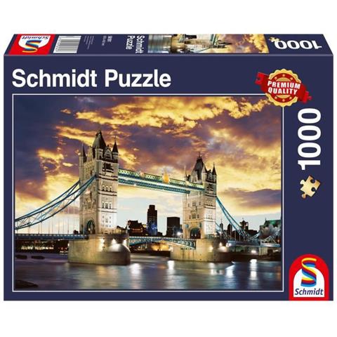 Puzzle Tower Bridge, Londra, 1000 Pezzi - Foto 1
