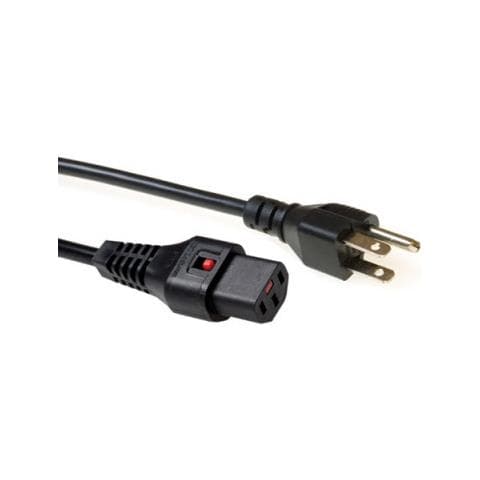2.0m USA - C13, M / F, C13 coupler, Maschio / femmina, 2m, 120V, 10A - Foto 1