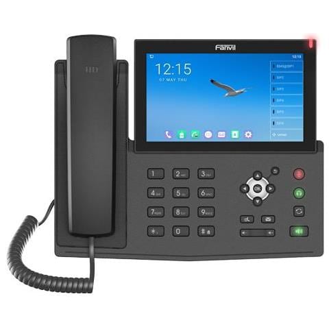 Ã¢â‚¬â¢ Android Touch Screen Ip Phone Ã¢â‚¬â¢ 7"""" Touch Screen, 112 Dss Keys Ã¢â‚¬â¢ Android 9.0 Os Ã¢â‚¬â¢ 20sip Lines, - Foto 1