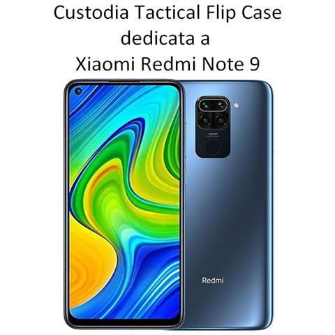 Custodia Originale Field Notes Pro Flip Case Per Xiaomi Redmi Note 9 Black - Foto 2