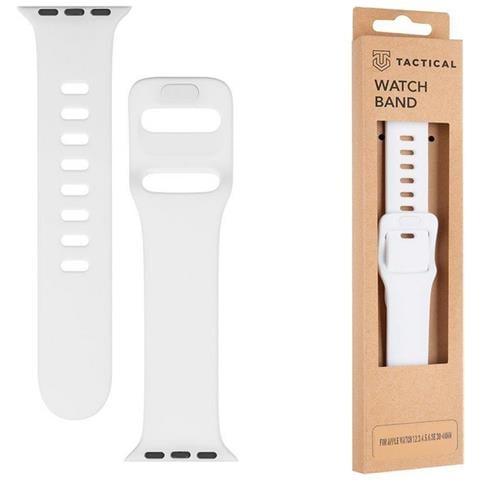 Cinturino 792 Originale Silicone Per Apple Watch 1-2-3-4-5-6-7-8-se 38 40 41mm White - Foto 1
