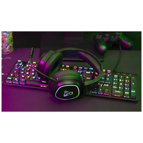 Korp Promenthium Auricolare Con cavo e senza cavo A Padiglione Gaming Bluetooth Nero - Foto 2