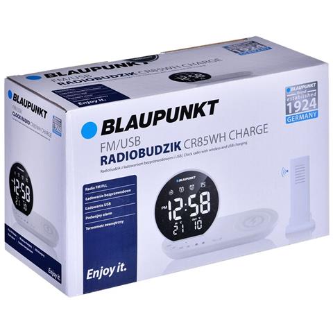 Orologio-sveglia Cr85wh Bianco - Foto 2