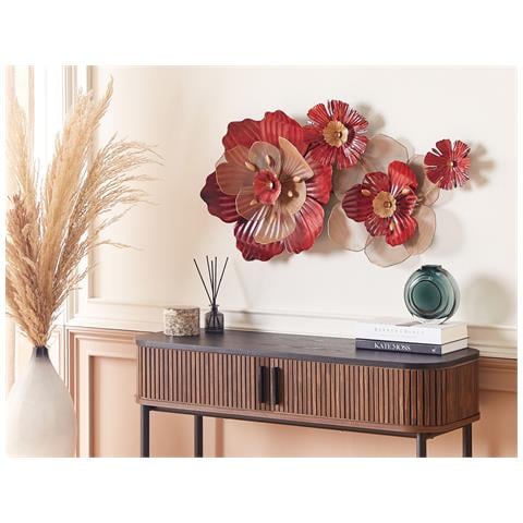 Decorazione Da Parete Oro 88 X 45 Cm Scandium - Foto 1