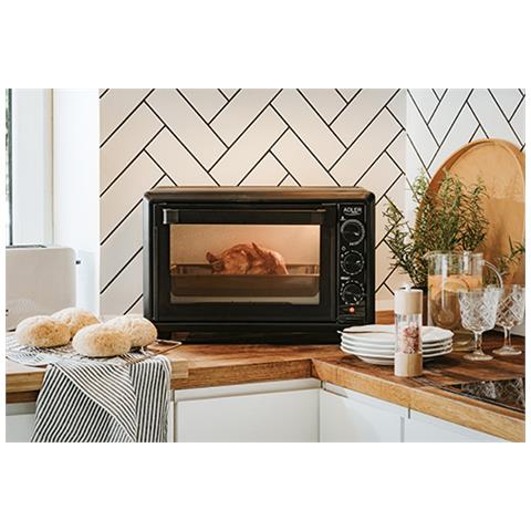 AD 6023 forno 26 L 1500 W Nero - Foto 2