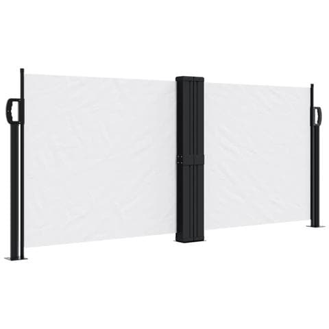 Tenda da Sole Laterale Retrattile Bianca 100x600 cm - Foto 1