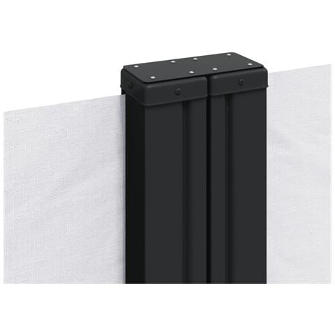 Tenda da Sole Laterale Retrattile Bianca 100x600 cm - Foto 10