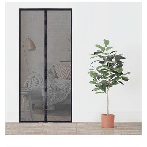 Tenda Per Porta Con Zanzariera Black M - Foto 2