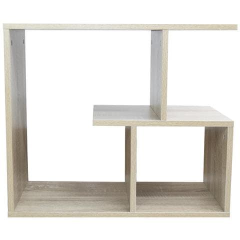 Libreria Tavolino Divano Design Moderno 5 Ripiani 60x30x50cm Casa Ufficio Beige - Foto 5