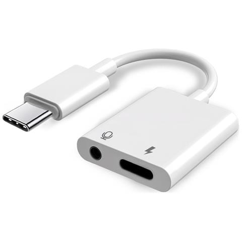 Adattatore Audio Da Type-c A 3,5 Mm Con Porta Di Ricarica - Foto 1