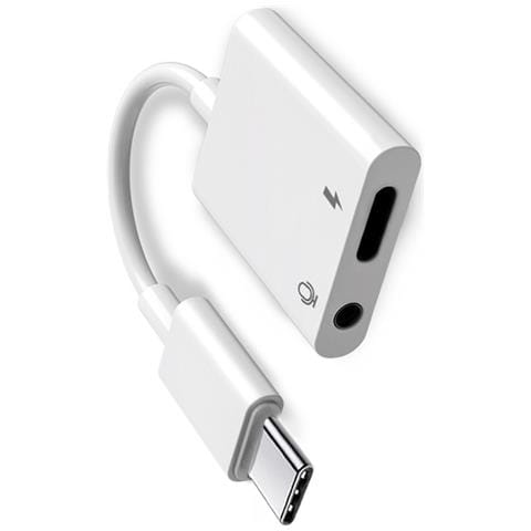 Adattatore Audio Da Type-c A 3,5 Mm Con Porta Di Ricarica - Foto 2