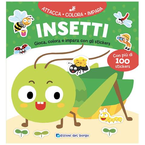 Insetti. Gioca, Colora E Impara Con Gli Stickers - Foto 1