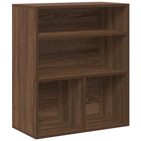 Libreria Rovere Marrone 60x30x71,5 Cm In Legno Multistrato - Foto 2