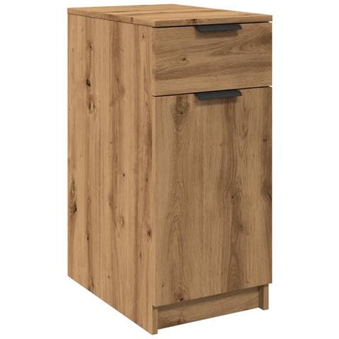 Scrivania Rovere Artigianale 34x36x50 Cm In Legno Multistrato - Foto 2