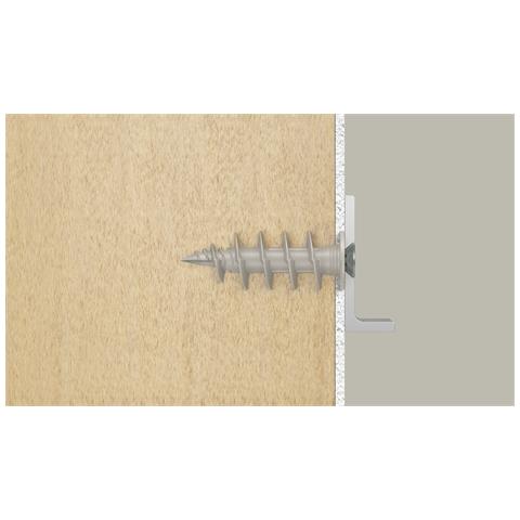 570347 ancoraggio a vite e tassello 50 pz Tassello a muro 50 mm - Foto 2