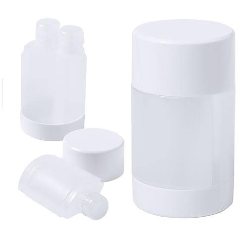 Set Viaggio 3 Accessori 5,2x5,2x9 Cm. Colore Bianco - Foto 1