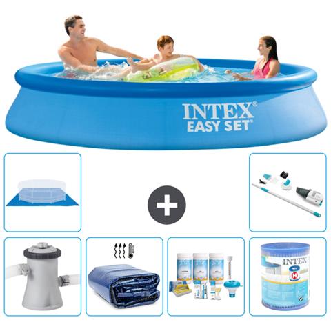 Piscina Fuori Terra - In Giro - 305x61 Cm - Blu - Include Accessori Coordinati A878 - Foto 1