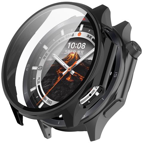 Custodia Per Oneplus Watch 3 E Oppo Watch X2 Con Protezione Per Lo Schermo Black - Foto 1