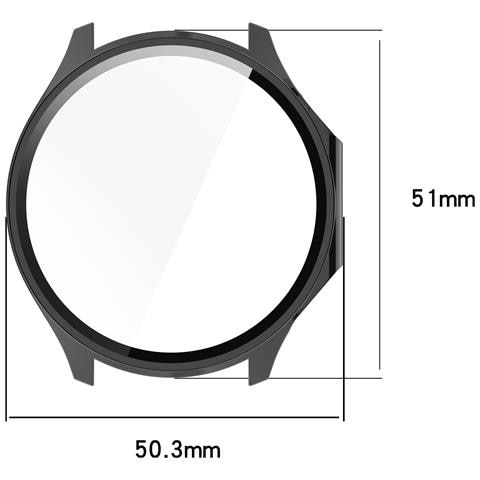 Custodia Per Oneplus Watch 3 E Oppo Watch X2 Con Protezione Per Lo Schermo Black - Foto 2