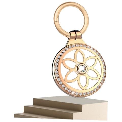 Custodia In Metallo Premium Per Airtag: Protezione Completa E Design Anti-smarrimento Pinkgold - Foto 1