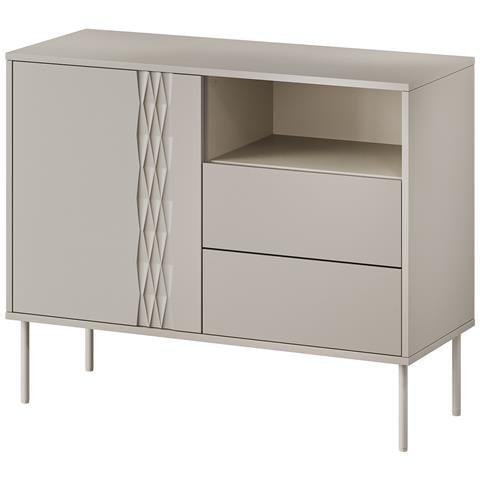 1D2S Cassettiera TRESSE 100x40x75 cashmere opaco - Foto 1