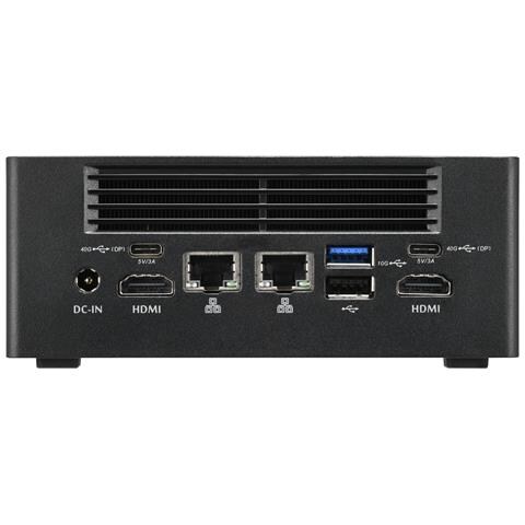 Nano PC NT10H9 PC con dimensioni 1 l Nero 185H Intel SoC - Foto 2